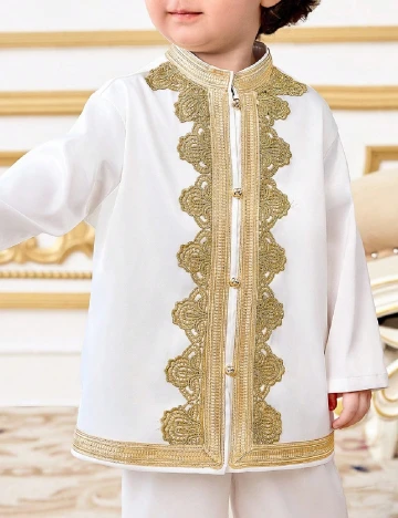 Compleu Shein Kids, alb