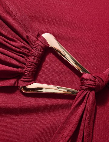 Rochie lunga SHEIN CURVE, rosu