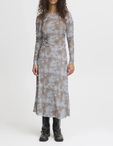 Fusta Ichi, albastru