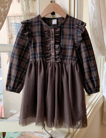 
						Rochie Shein Kids, maro