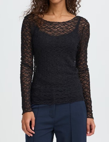 
						Bluza Ichi, negru