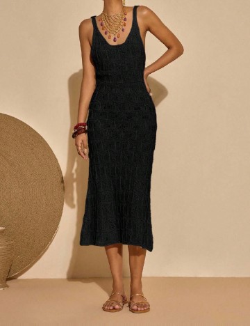 
						Rochie medie SHEIN, negru