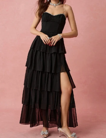 Rochie lunga SHEIN, negru