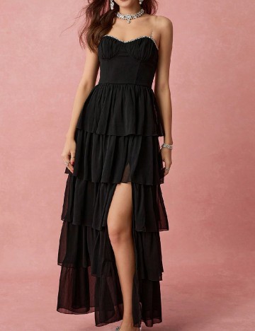 Rochie lunga SHEIN, negru