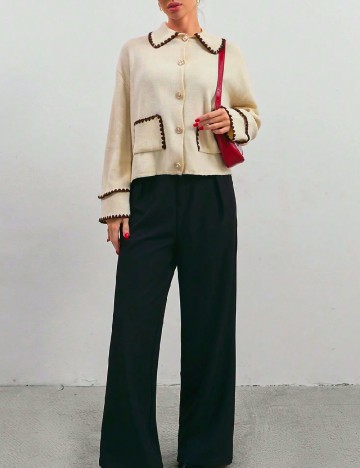 Cardigan SHEIN, crem