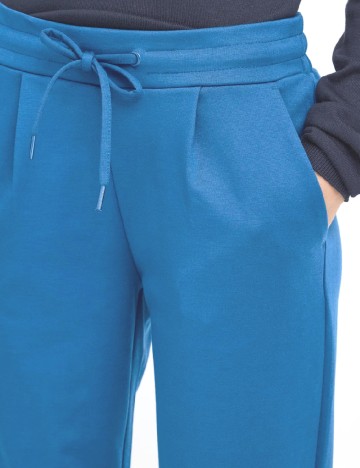 Pantaloni Ichi, albastru