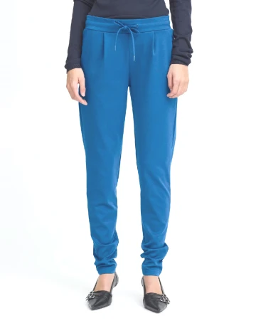 Pantaloni Ichi, albastru