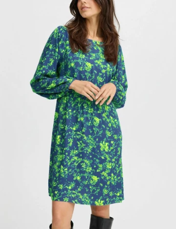 Rochie scurta Fransa, bleumarin