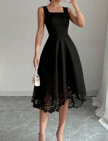 
						Rochie medie SHEIN, negru