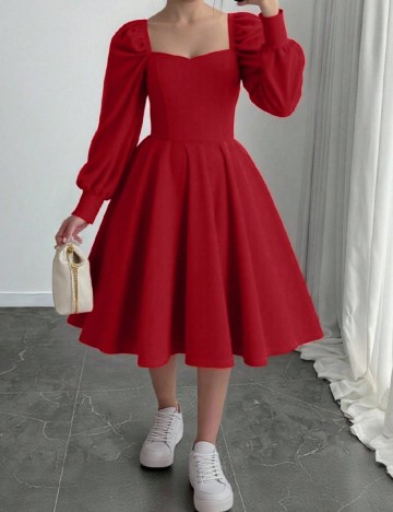 
						Rochie Shein Kids, rosu