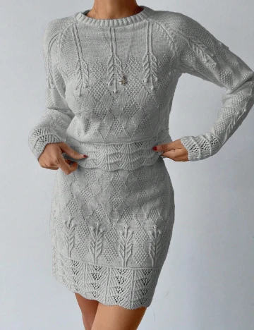 Compleu SHEIN CURVE, gri