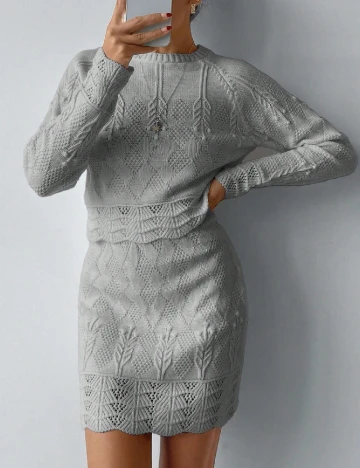 Compleu SHEIN CURVE, gri