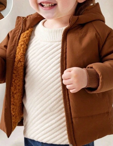 Geaca Shein Kids, maro