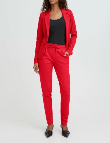 Pantaloni Ichi, rosu