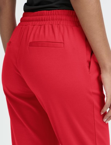 Pantaloni Ichi, rosu