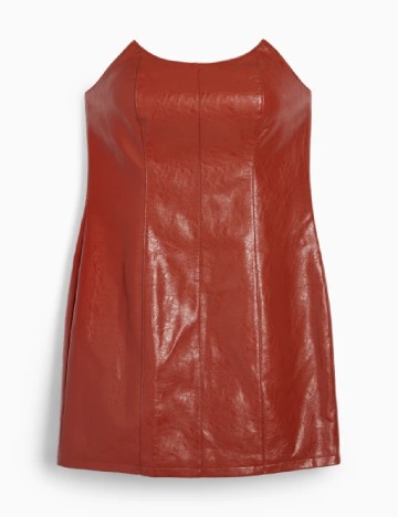 Rochie scurta C&A, caramiziu