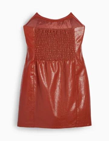 Rochie scurta C&A, caramiziu