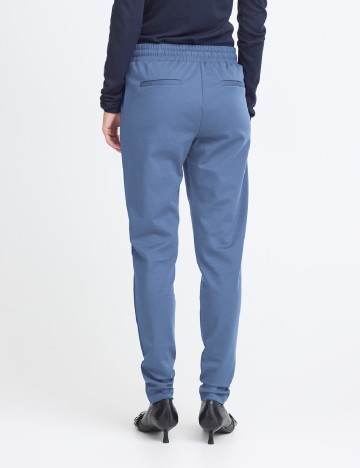 Pantaloni Ichi, albastru