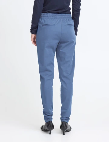 Pantaloni Ichi, albastru