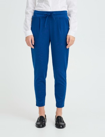 
						Pantaloni Ichi, albastru