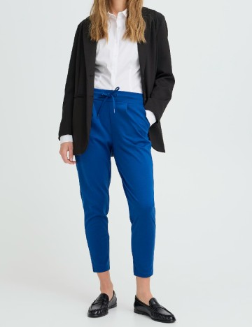 Pantaloni Ichi, albastru