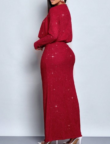 Rochie lunga SHEIN, rosu