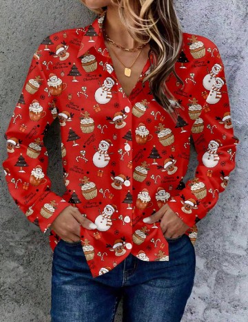 Camasa Emery Rose, rosu