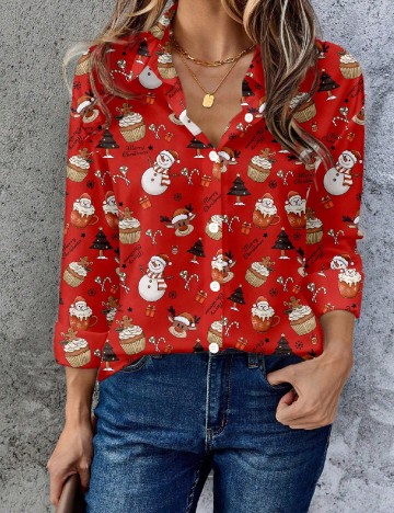 Camasa Emery Rose, rosu