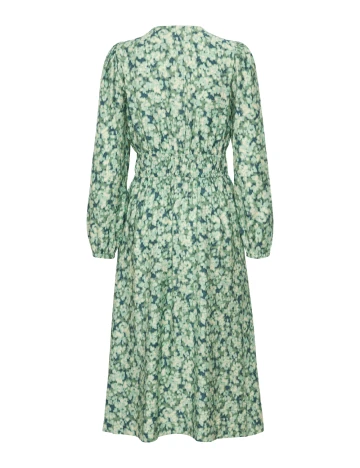 Rochie medie Ichi, verde