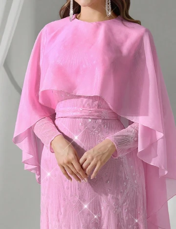 Rochie lunga SHEIN, roz