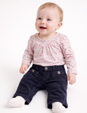 
						Pantaloni Zara, bleumarin