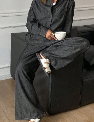 Compleu Dazy, albastru