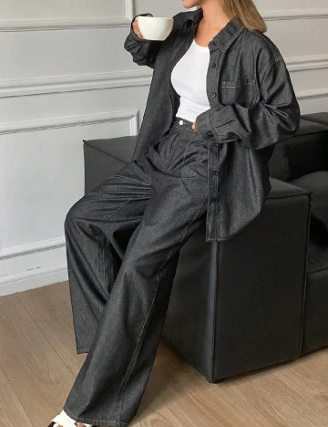 Compleu Dazy, albastru