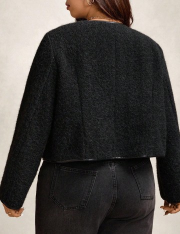 Jacheta SHEIN CURVE, negru