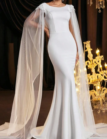 Rochie lunga SHEIN, alb