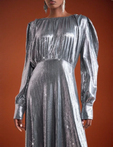 Rochie lunga SHEIN, argintiu