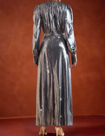 Rochie lunga SHEIN, argintiu