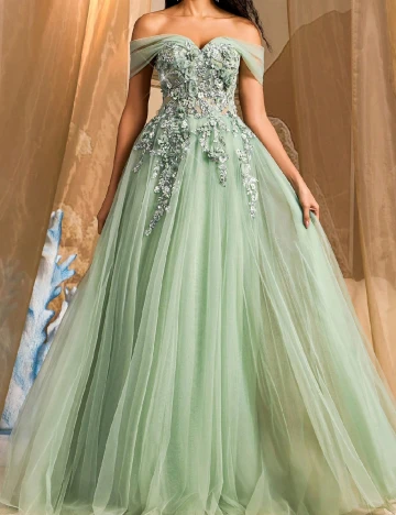 Rochie lunga SHEIN, verde