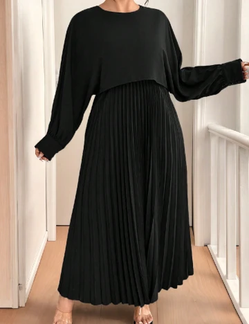 Rochie lunga SHEIN CURVE, negru