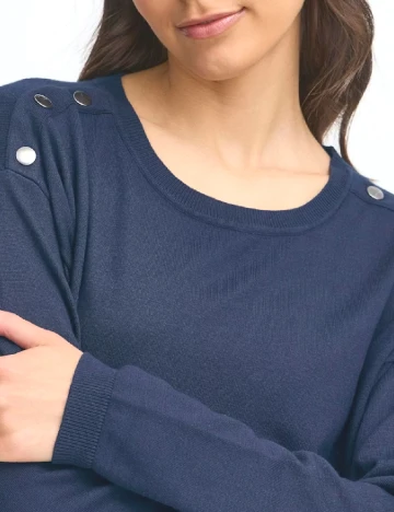 Bluza Fransa, albastru