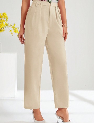 Pantaloni SHEIN, crem