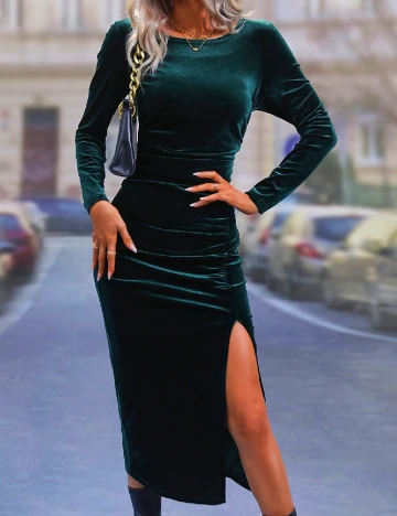 Rochie medie SHEIN, verde