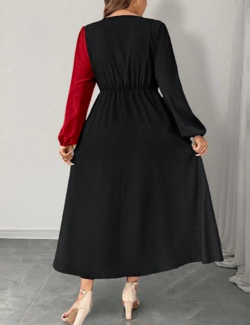 Rochie lunga SHEIN CURVE, mix culori