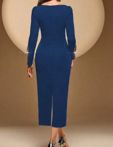 Rochie medie SHEIN, albastru