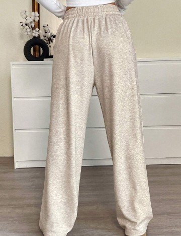 Pantaloni SHEIN, crem