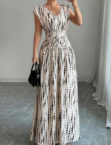 Rochie lunga SHEIN, ecru