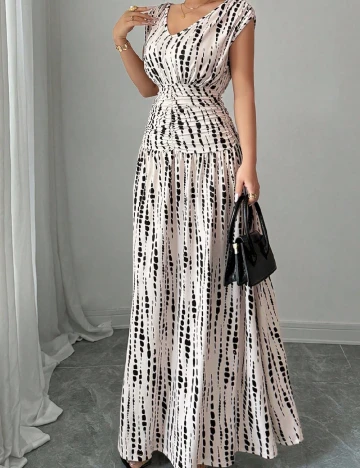 Rochie lunga SHEIN, ecru