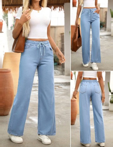 Blugi SHEIN CURVE, albastru