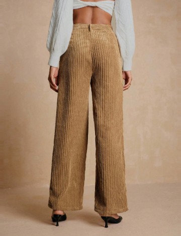 Pantaloni SHEIN, maro