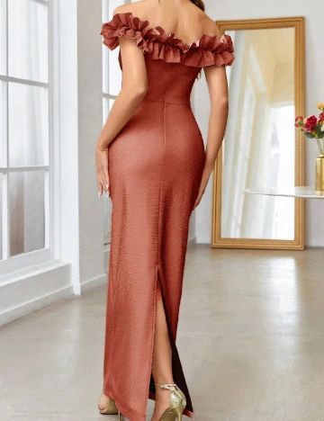 Rochie lunga SHEIN, rosu